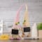16" Yellow Gingham Plaid Springtime Gnome with Chalkboard